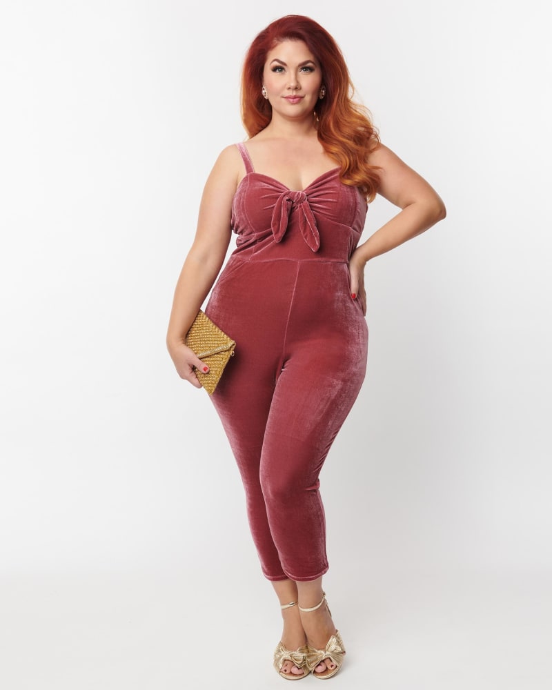 Plus size burgundy jumpsuit new arrivals